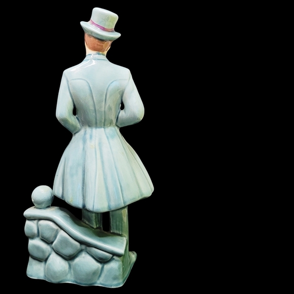 Vintage Florence Ceramics Rhett Butler Figurine -gone W/ The Wind 9.5" Figure - Picture 2 of 5